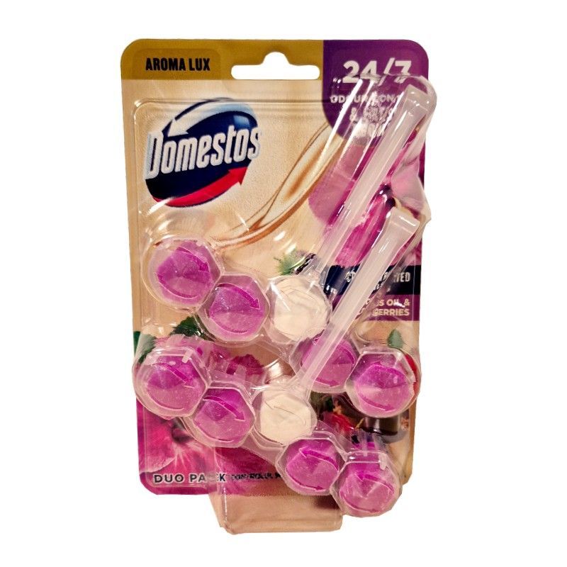 Domestos Aroma Lux Hibiscus & Wild Berries zawieszka 2x55g