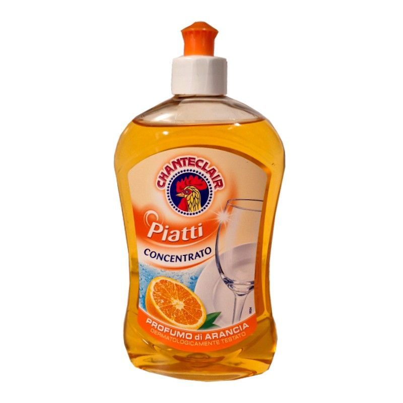 Chanteclair Piatti płyn do mycia naczyń pomarańcza 500ml Chanteclair Piatti płyn do mycia naczyń pomarańcza 500ml