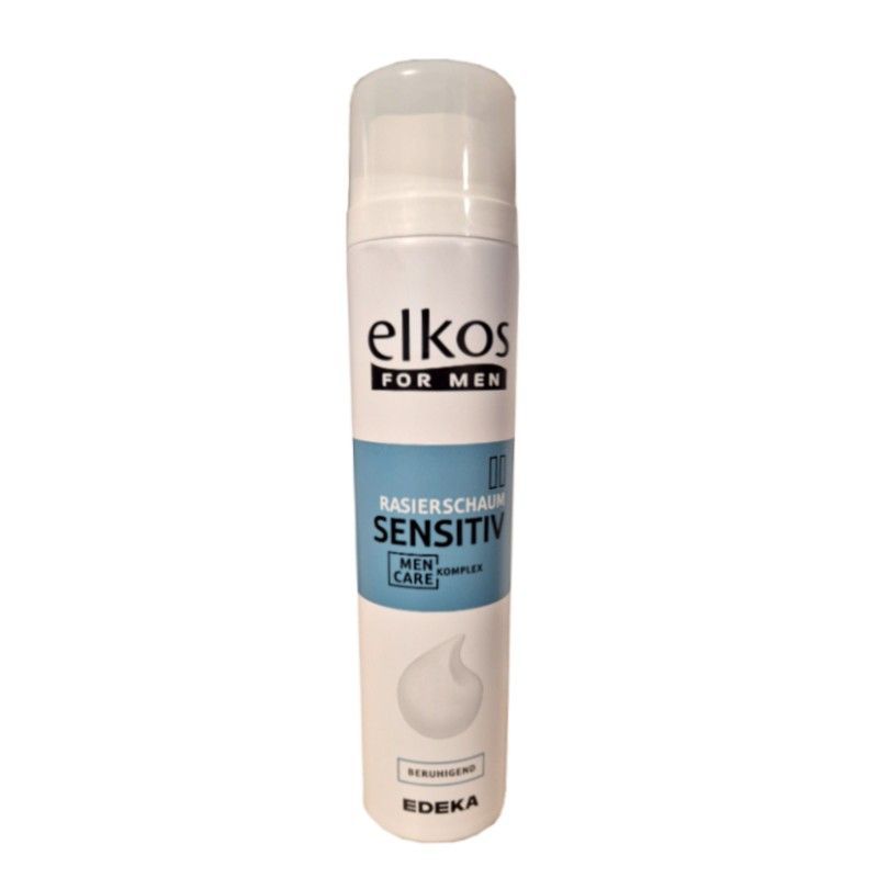 Elkos For Men Rasierschaum Sensitive pianka do golenia 300ml Elkos For Men Rasierschaum Sensitive pianka do golenia 300ml