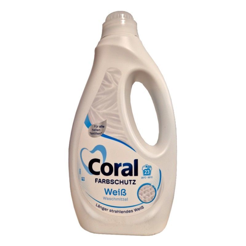 Coral Farbschutz Weiss płyn do prania białego 23p 1,15L