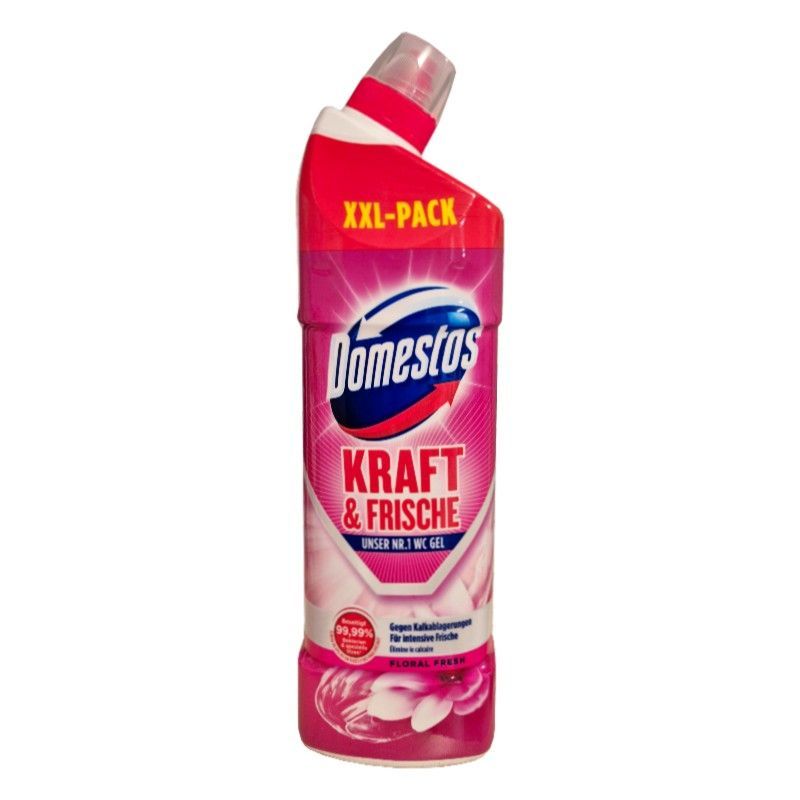 Domestos Kraft & Frische Floral Fresh żel do WC 1L