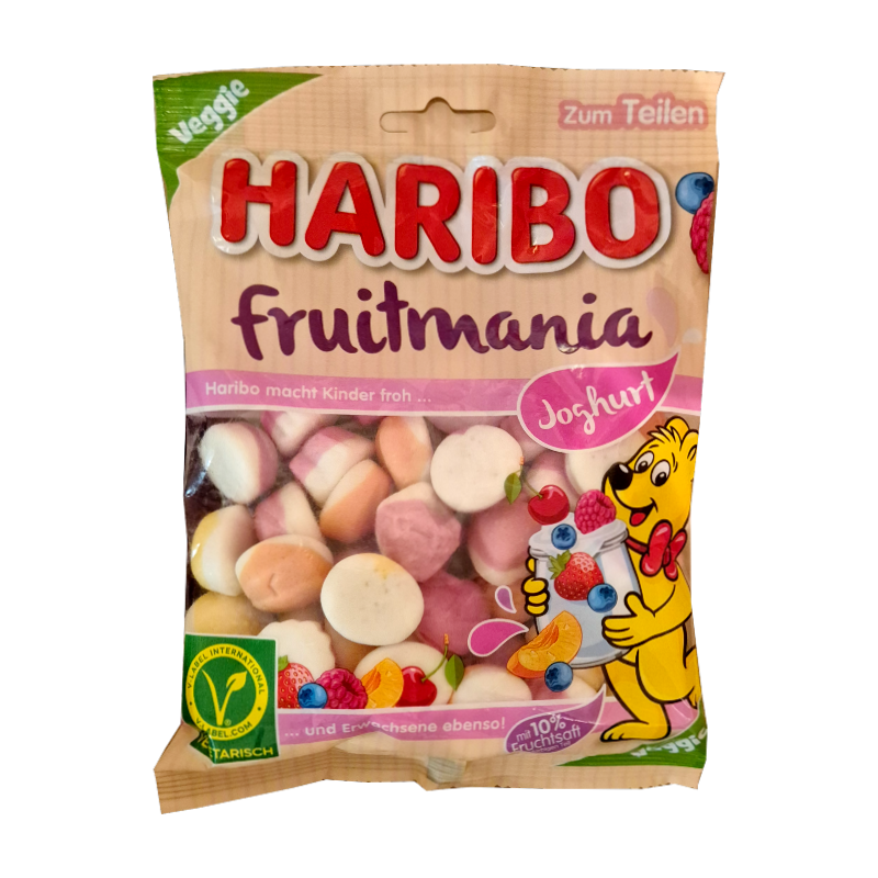 Haribo Fruitmania Joghurt żelki 160g