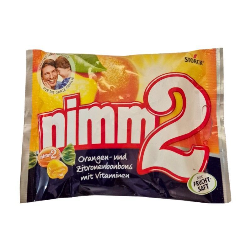 Nimm2 Orange Zitrone cukierki 145g