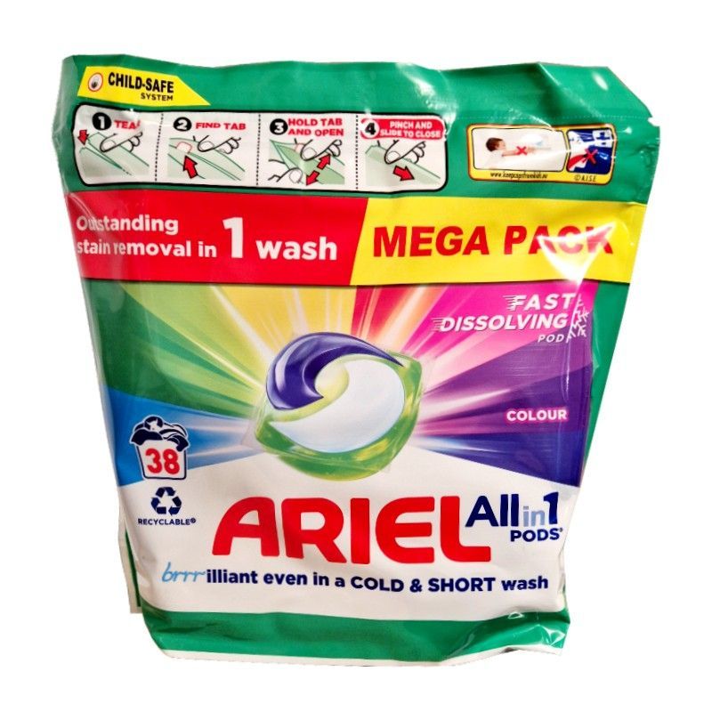 Ariel Allin1 Pods Colour kapsułki do prania 38szt