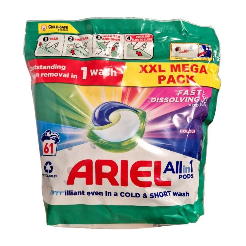 Ariel Allin1 Pods Colour kapsułki do prania 61szt