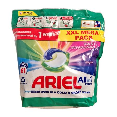 Ariel Allin1 Pods Colour kapsułki do prania 61szt
