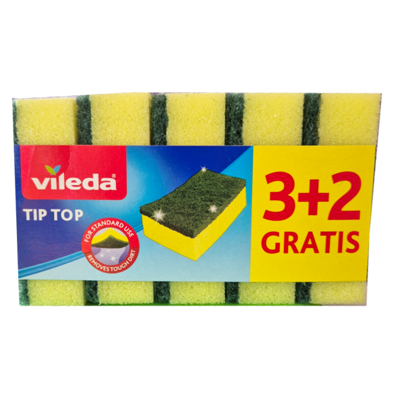 Vileda Tip Top zmywak kuchenny 5szt