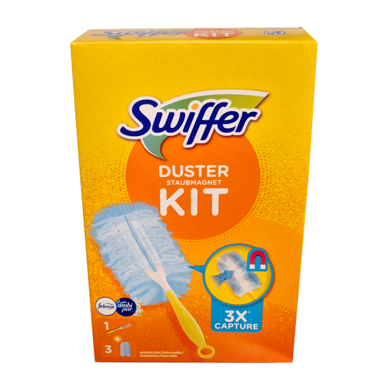 Swiffer Duster Kit Febreze miotełka do kurzu + 3 wkłady