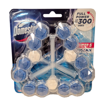 Domestos Power 5 Ocean zawieszka WC 3x55g