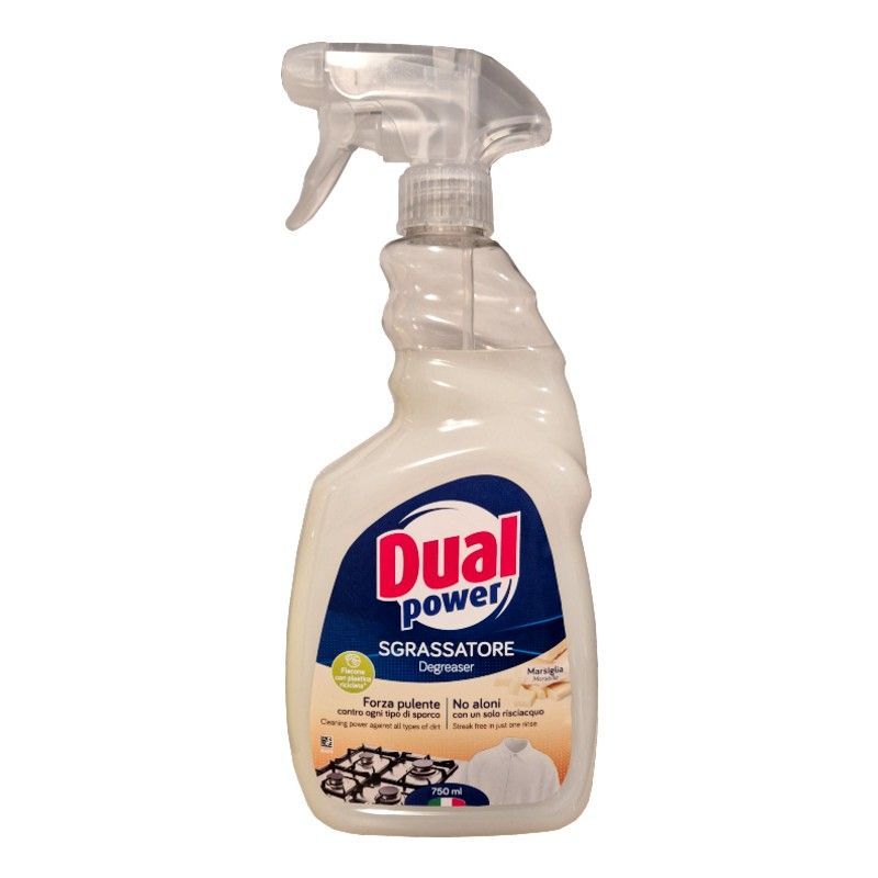 Dual Power Sgrassatore odtłuszczasz Marsiglia 750ml Dual Power Sgrassatore odtłuszczasz Marsiglia 750ml