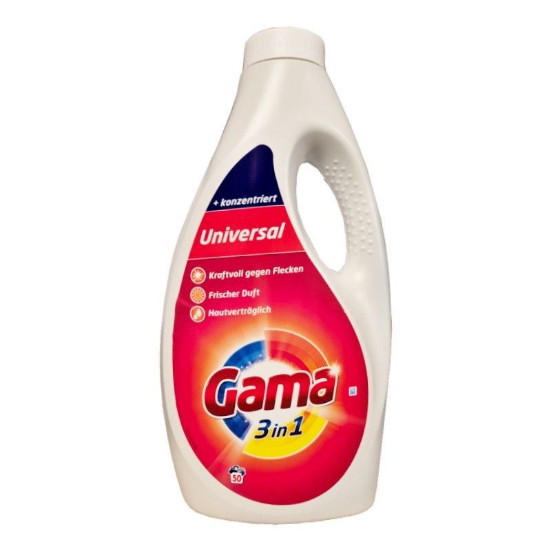 Gama Universal żel do prania 50p 2,5L Gama Universal żel do prania 50p 2,5L