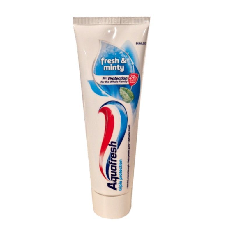 Aquafresh Fresh & Minty triple protection pasta do zębów 75ml Aquafresh Fresh & Minty triple protection pasta do zębów 75ml
