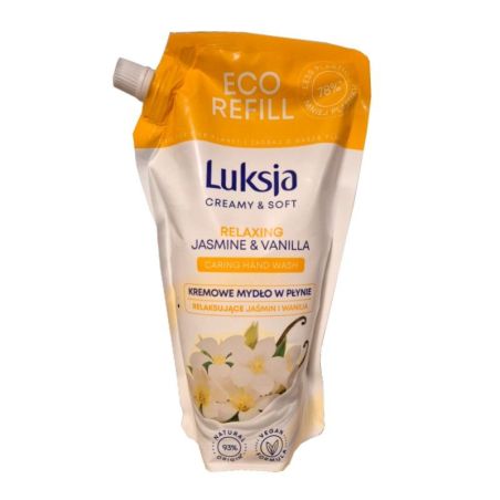 Luksja Jasmine i Vanilla mydło w płynie zapas 900ml