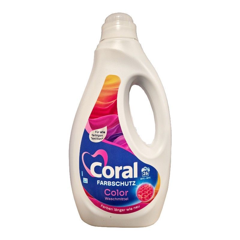 Coral Farbschutz Color płyn do prania 26p 1,3L