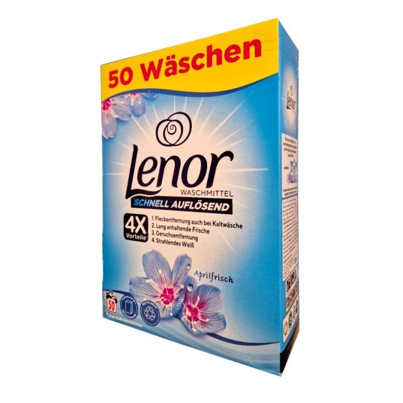 Lenor 4X Universal Aprilfrisch Proszek 50p 3kg