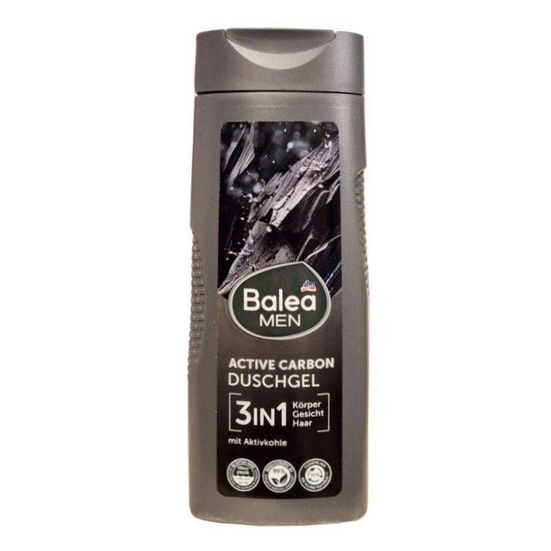 Balea Men 3in1 Active Carbon żel pod prysznic 300ml