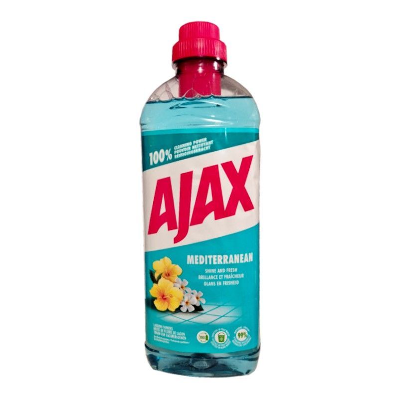 Ajax Mediterranean Lagoon Flowers płyn do podłóg 1L
