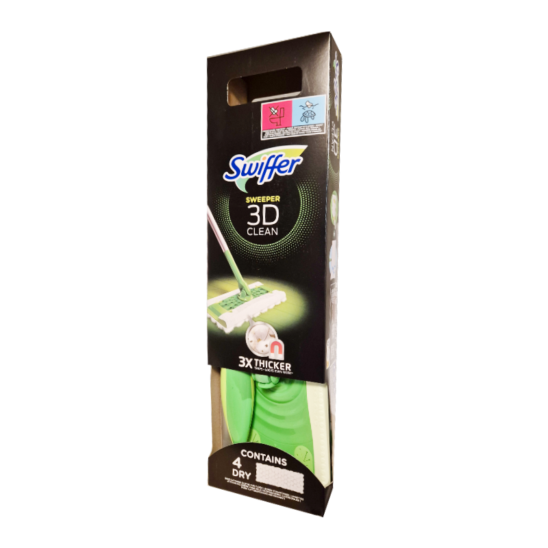 Swiffer Sweeper 3D Clean Mop + 4 ściereczki