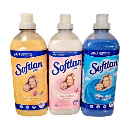 Softlan Ultra płyn do płukania zestaw 3szt