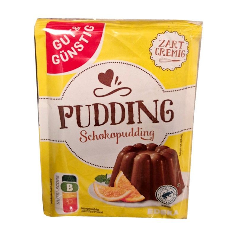 Gut & Gunstig Pudding Schoko budyń czekoladowy 3x41g