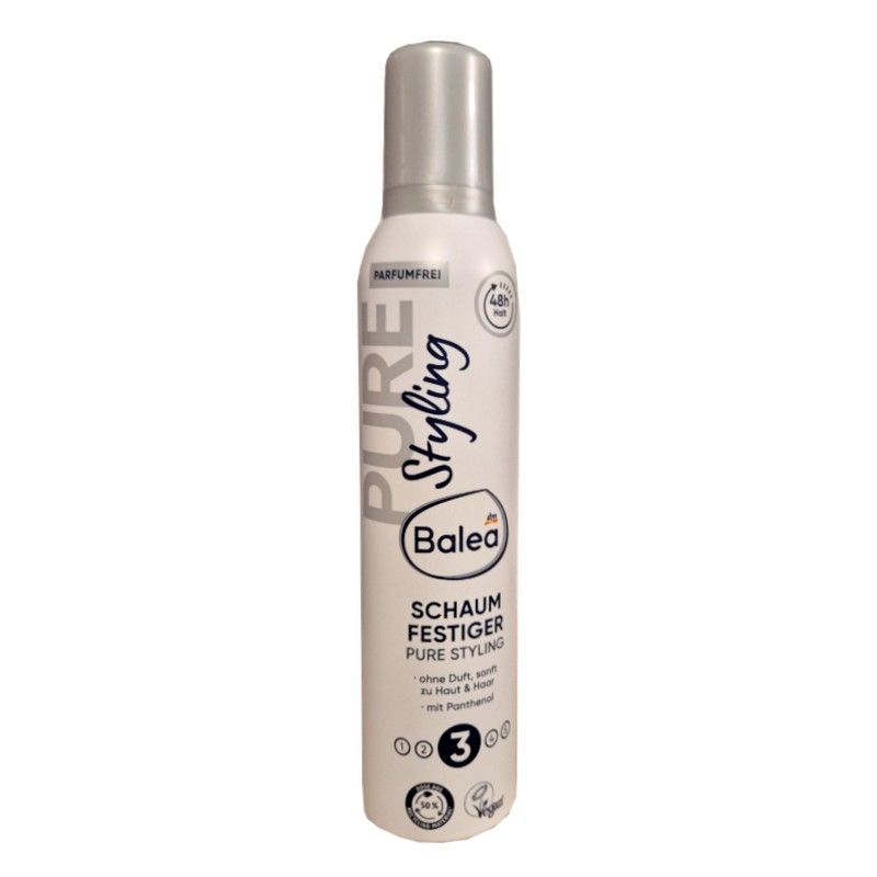 Balea Pure Styling pianka do włosów 250ml