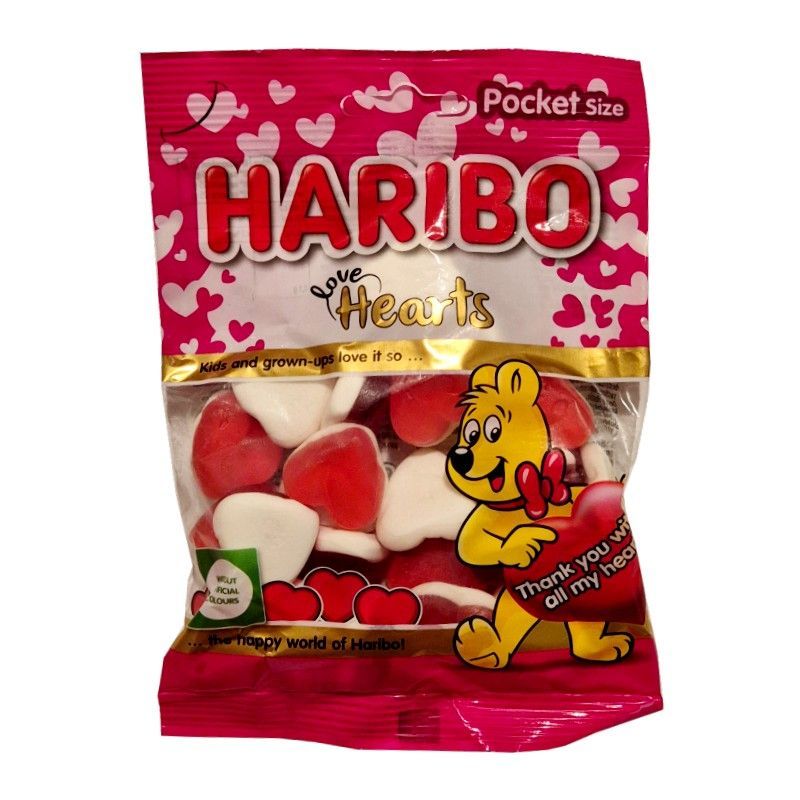 Haribo Love Hearts żelki 100g