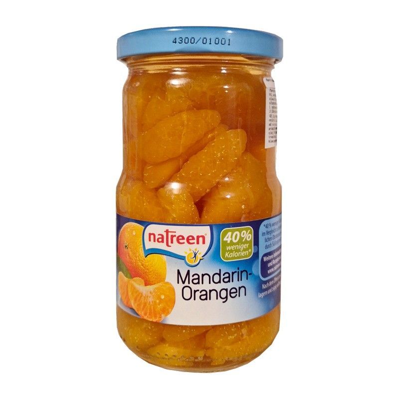 Natreen Mandarin-Orangen Słoik 340g
