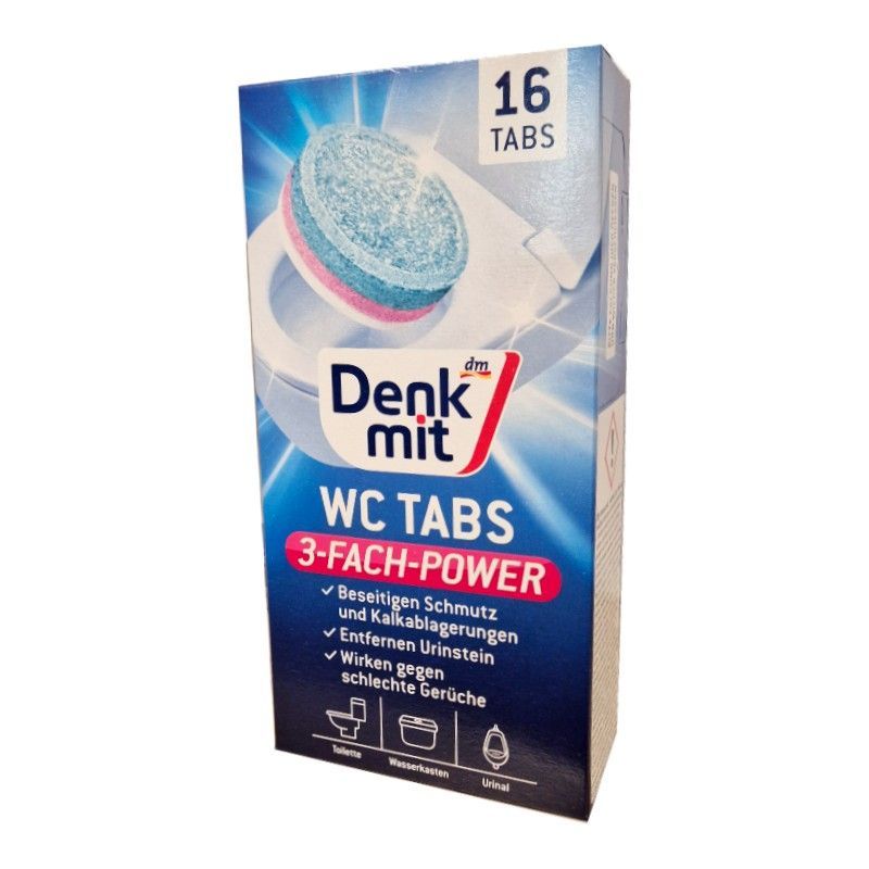 Denkmit WC Tabs tabletki na kamień 16szt 400g