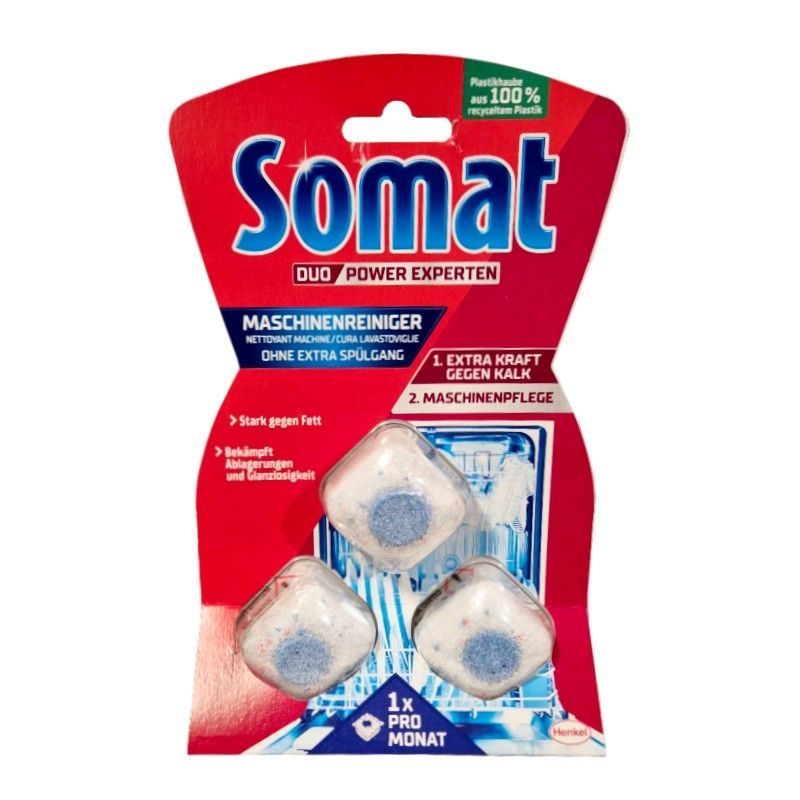 Somat Duo Maschinenreiniger do zmywarki 3szt 57g Somat Duo Maschinenreiniger do zmywarki 3szt 57g