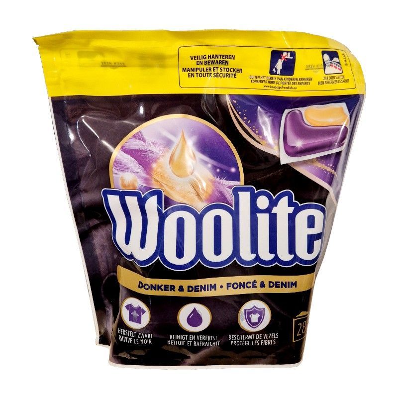 Woolite Donker & Denim kapsułki do prania 28szt
