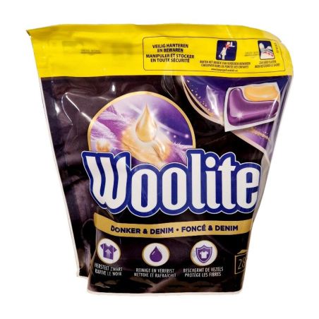 Woolite Donker & Denim kapsułki do prania 28szt