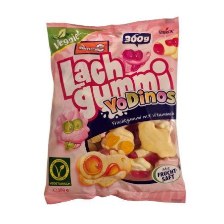 Nimm2 Lach Gummi YoDinos Vegetarian żelki 300g