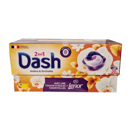 Dash 2en1 Ambre & Orchidee kapsułki do prania 30szt