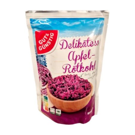 Gut & Gunstig Delikatess Apfel Rotkohl kapusta 400g