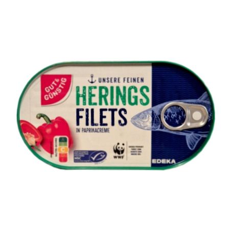 Gut & Gunstig filety śledziowe w sosie paprykowym 200g