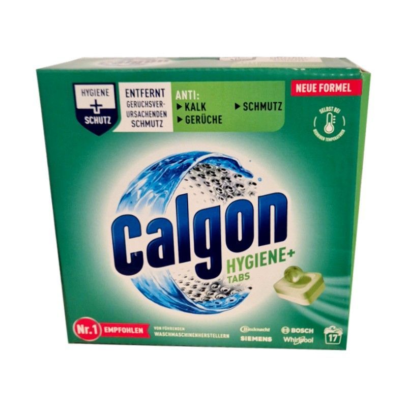 Calgon Hygiene+ Tabs odkamieniacz tabletki 17szt 221g