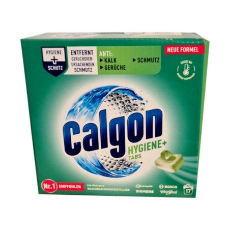 Calgon Hygiene+ Tabs odkamieniacz tabletki 17szt 221g