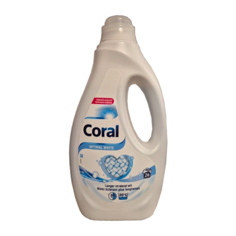 Coral Optimal White żel do prania białych tkanin 1,17L
