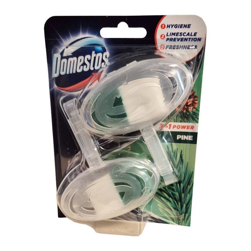 Domestos 3in1 Power Pine zawieszka WC 2x35g