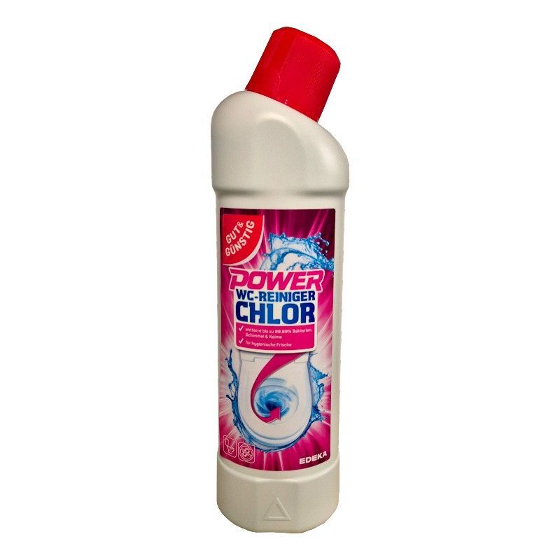 Gut & Gunstig Power Reiniger chlor żel do WC 750ml