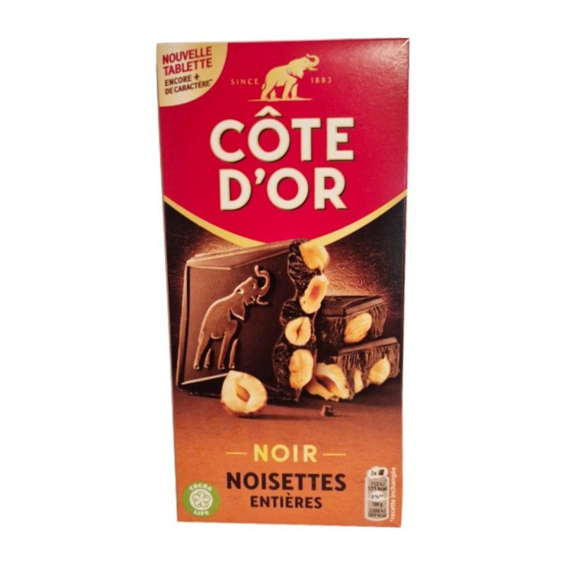Cote D'Or Noisettes Noir czekolada z orzechami 180g