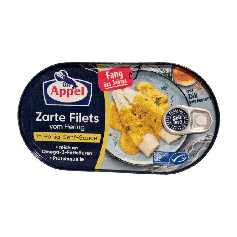 Appel Hering Honig Senf musztarda miód śledzie 190g