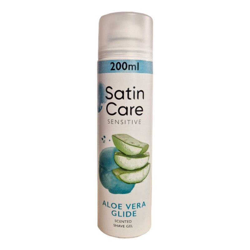 Gillette Satin Care Sensitive Aloe Vera żel do golenia 200ml