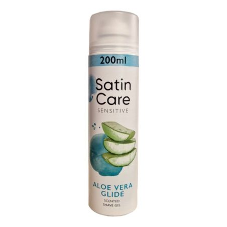 Gillette Satin Care Sensitive Aloe Vera żel do golenia 200ml