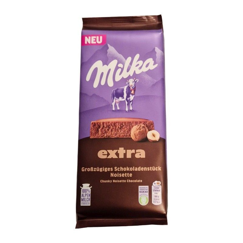 Milka Extra Noisette Czekolada 190g