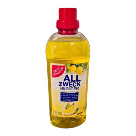 Gut & Gunstig Allzweck Zitrone płyn do podłóg cytrynowy 1L