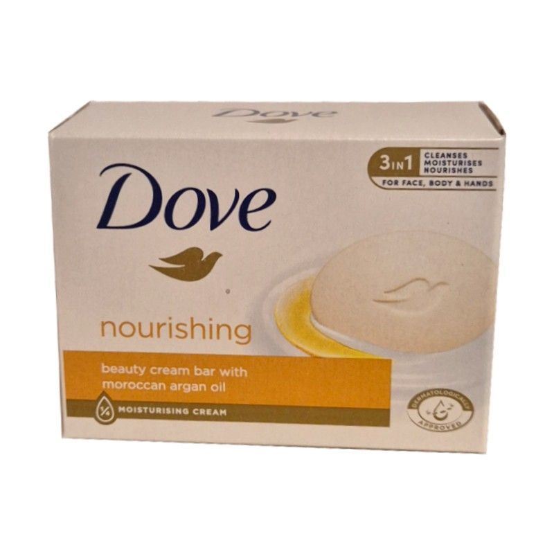 Dove Nourishing Moroccan Argan Oil mydło w kostce 90g