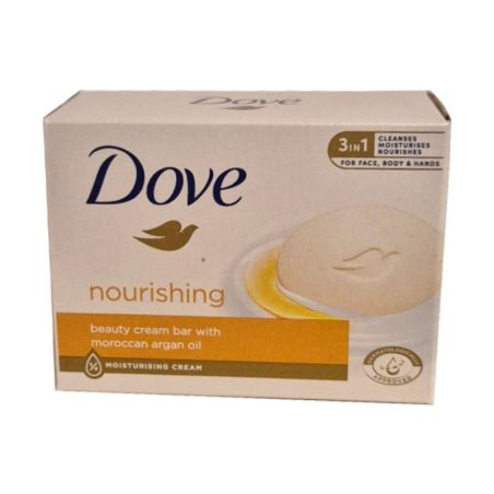 Dove Nourishing Moroccan Argan Oil mydło w kostce 90g