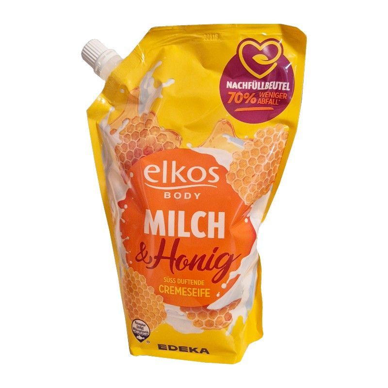 Elkos Milch Honig mydło w płynie zapas 750ml