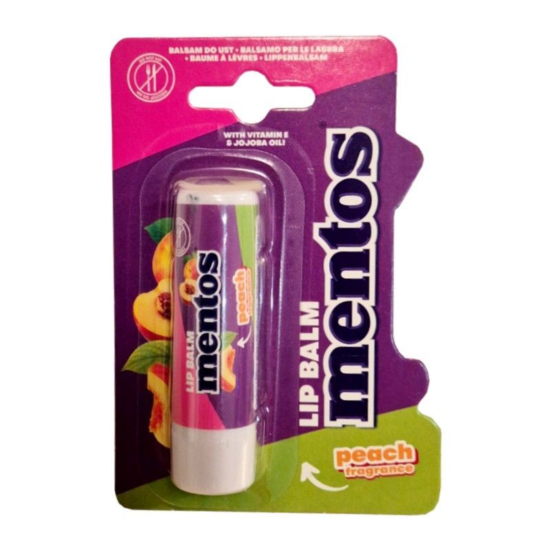 Mentos Lip Balm Peach balsam do ust brzoskwinia 4,4g